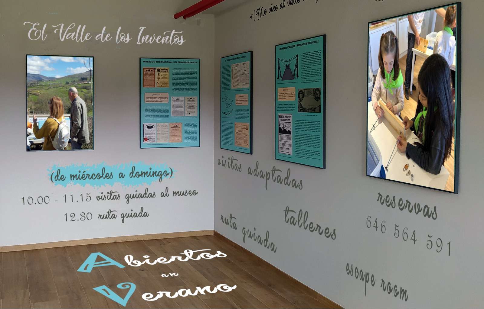 horario el valle de los inventos verano 2025