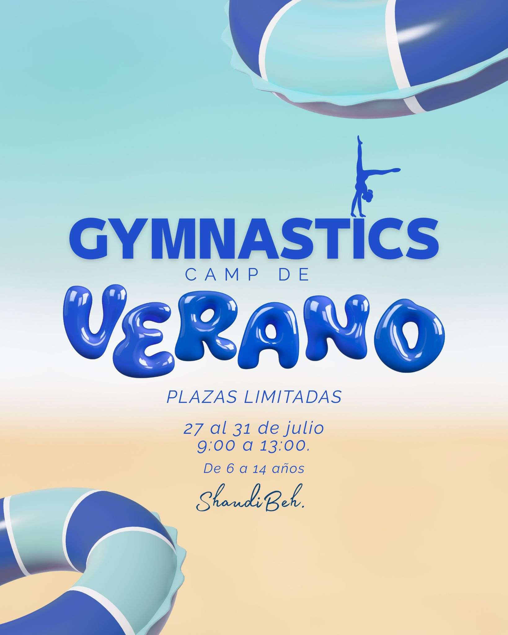 gymnastics camp de verano