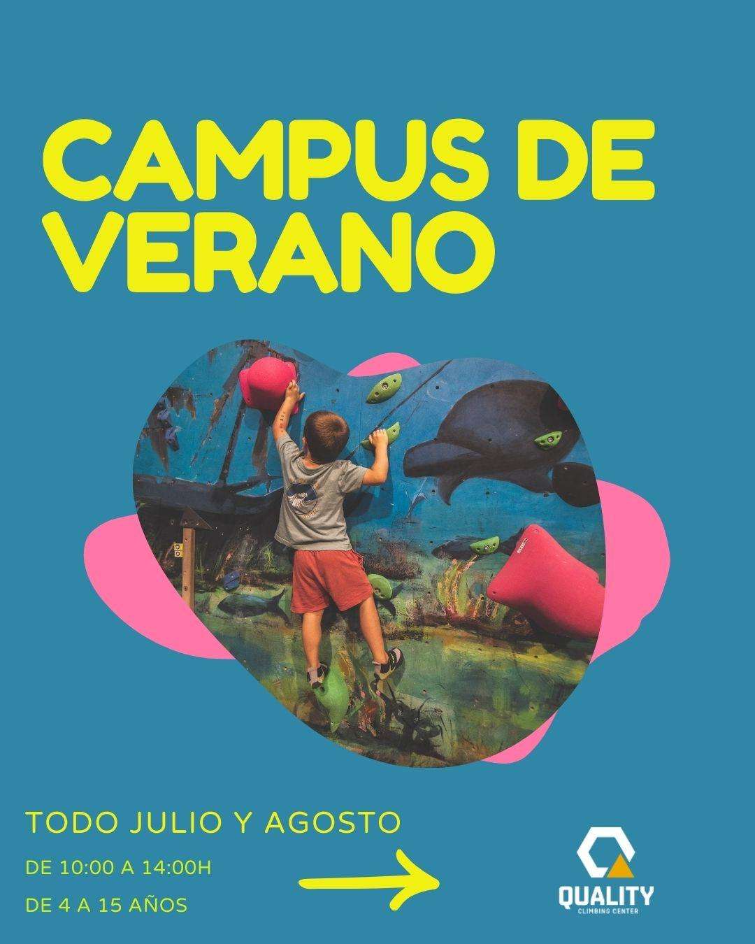 campus de verano rocodromo quality climbing center cantabria
