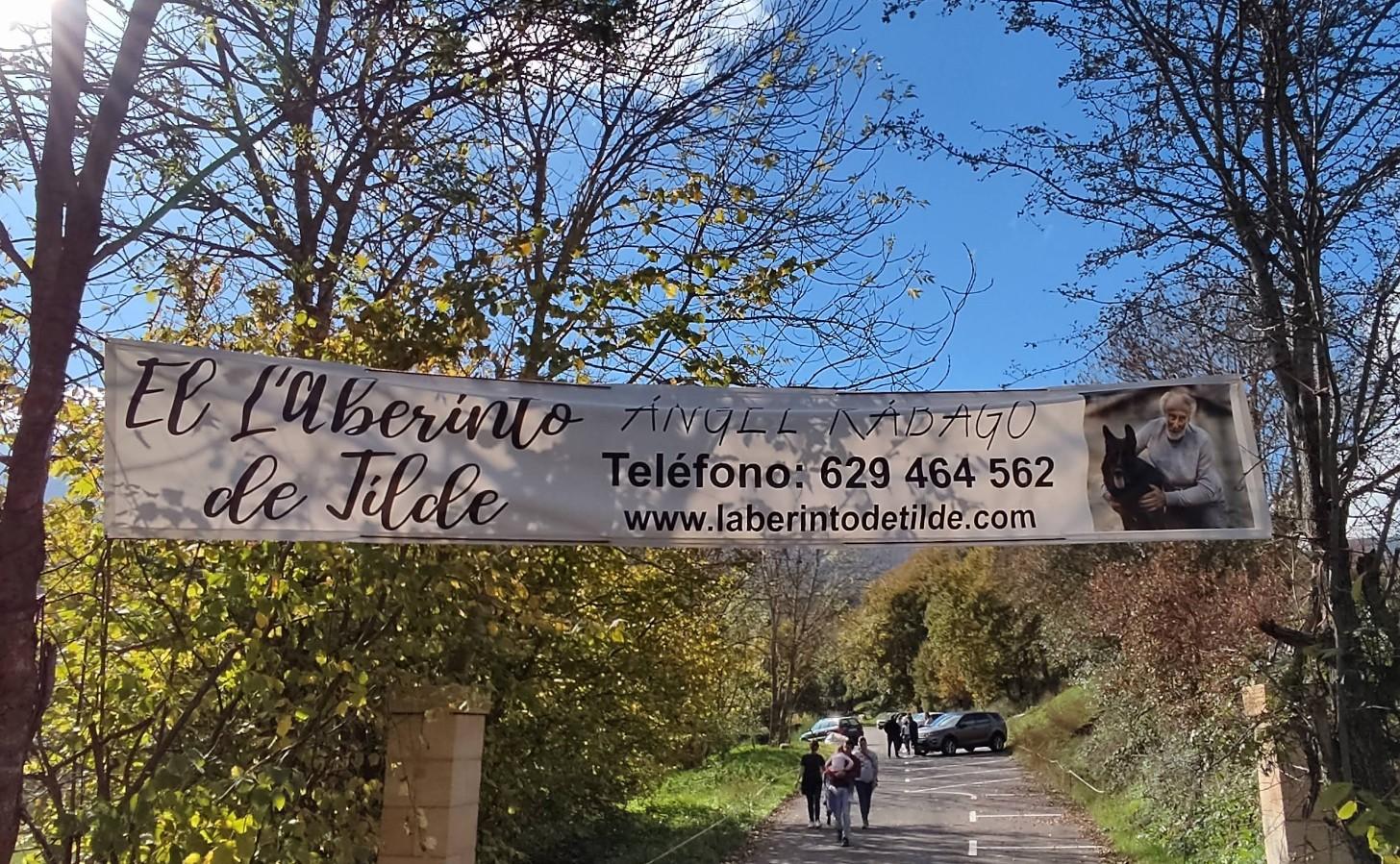 entrada del laberinto de tilde
